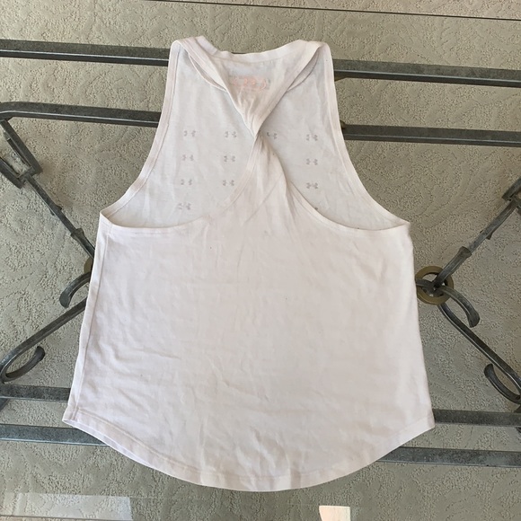 Girls size medium (12) under armour tank top - Picture 2 of 2